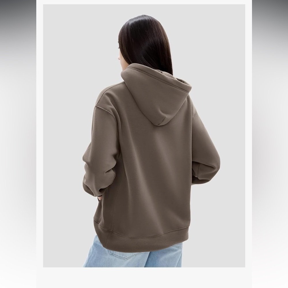 PUMIEY Womens Oversized Hoodies Cozy Fleece Sweatshirt with Pocket Long … - Picture 5 of 9